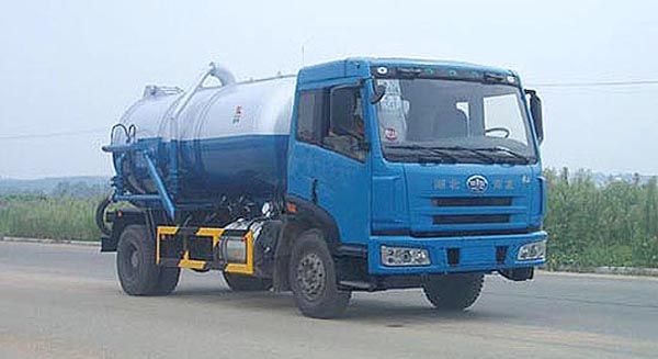 解放單橋吸汙車