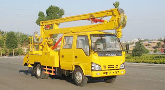 五十鈴單橋雙排高空作業車