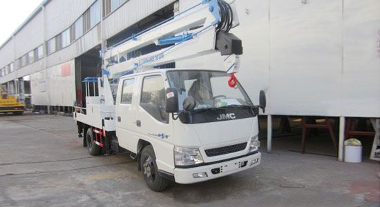 江鈴單橋雙排高空作業車