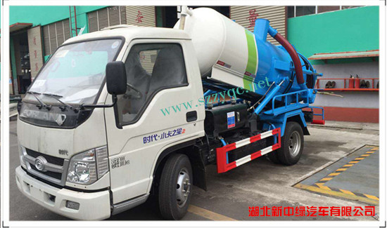 福田時代吸汙車4立方