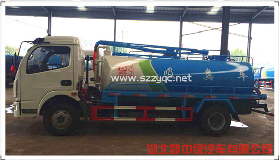 東風福瑞卡清洗兩用吸糞車(國五)