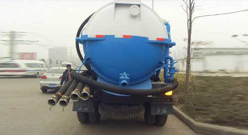 5160GQW3型清洗吸汙車