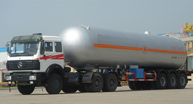 液化氣體運輸半掛車